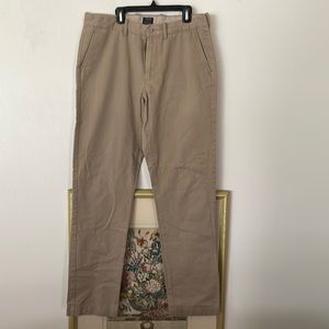 J Crew the Sutton khaki chino pants 32x34